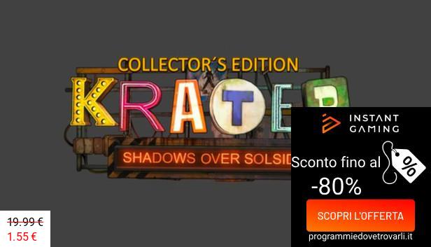 IG Sconto e Promo su Krater Collector's Edition