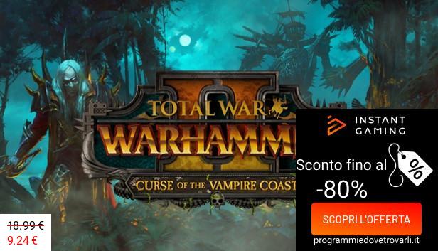 IG Sconto e Promo su Total War: Warhammer II Curse Of The Vampire Coast