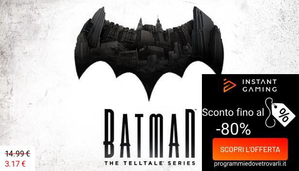 IG Sconto e Promo su Batman - The Telltale Series