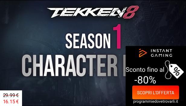 IG Sconto e Promo su TEKKEN 8 - Pass personaggi Stagione 1