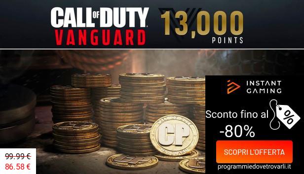 IG Sconto e Promo su Call of Duty: Vanguard 13,000 Points