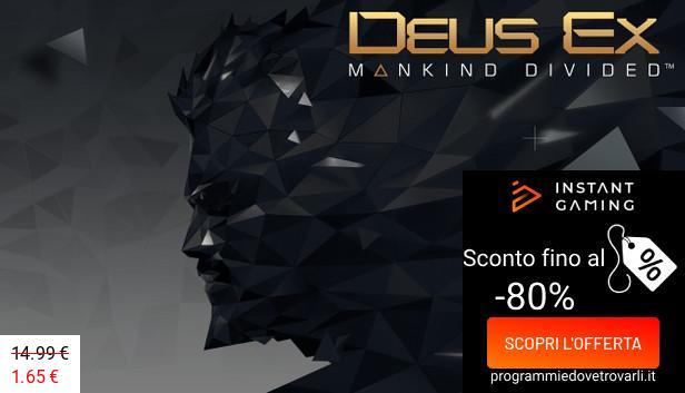 IG Sconto e Promo su Deus Ex: Mankind Divided - Season Pass