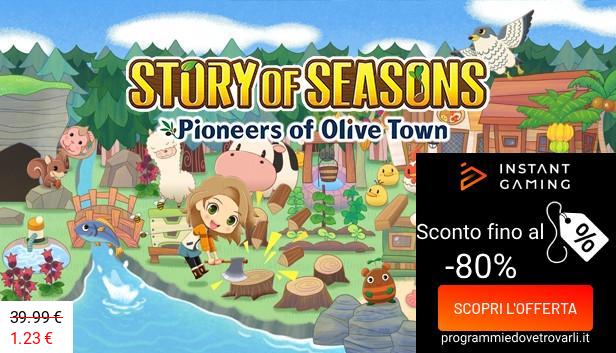 IG Sconto e Promo su STORY OF SEASONS: Pioneers of Olive Town