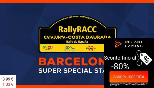 IG Sconto e Promo su WRC 9 Barcelona SSS