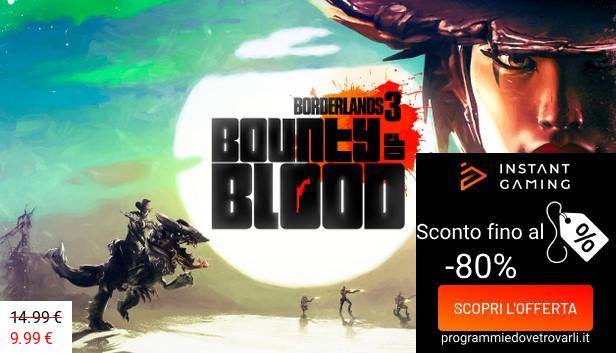 IG Sconto e Promo su Borderlands 3: Bounty of Blood