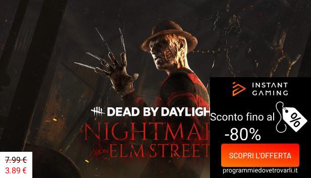 IG Sconto e Promo su Dead by Daylight: A Nightmare on Elm Street