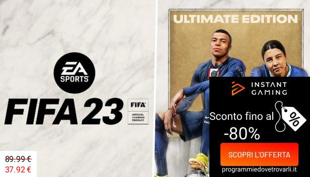IG Sconto e Promo su FIFA 23 Ultimate Edition
