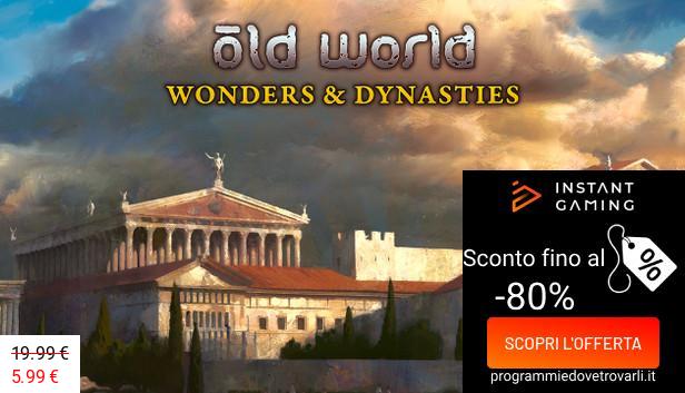 IG Sconto e Promo su Old World - Wonders and Dynasties