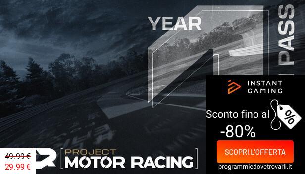 IG Sconto e Promo su Project Motor Racing - Year 1 Season Pass