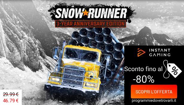 IG Sconto e Promo su SnowRunner - 3-Year Anniversary Edition