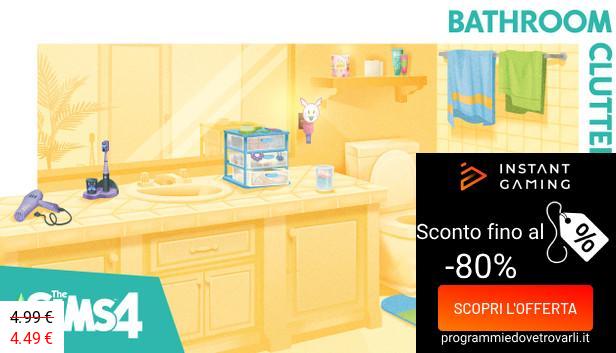IG Sconto e Promo su The Sims 4 Oggettini da Bagno Kit