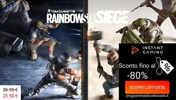 IG Sconto e Promo su Tom Clancy's Rainbow Six Siege
