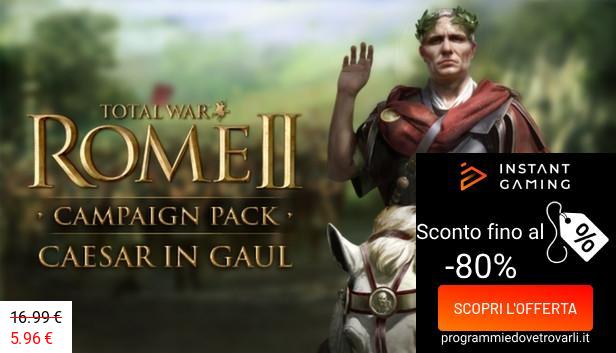IG Sconto e Promo su Total War: Rome II - Caesar in Gaul Campaign Pack