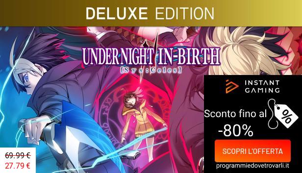 IG Sconto e Promo su UNDER NIGHT IN-BIRTH II Sys:Celes Deluxe Edition