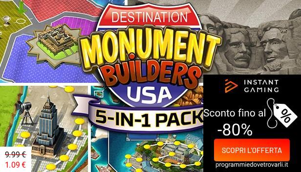 IG Sconto e Promo su 5-in-1 Pack - Monument Builders: Destination USA