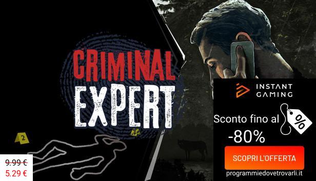 IG Sconto e Promo su Criminal Expert
