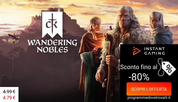 IG Sconto e Promo su Crusader Kings III: Wandering Nobles