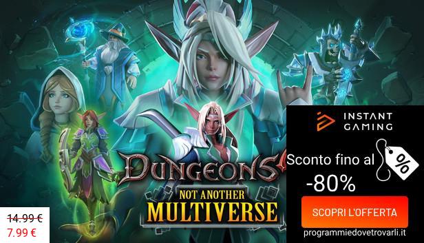 IG Sconto e Promo su Dungeons 4 - Not Another Multiverse