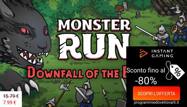 IG Sconto e Promo su Monster Run: Downfall of the Empire