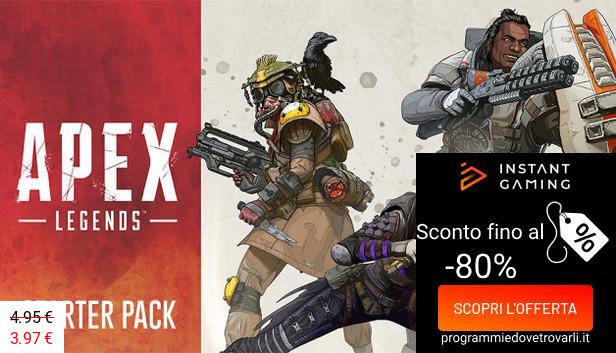 IG Sconto e Promo su Pack Iniziale di Apex Legends