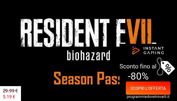 IG Sconto e Promo su Resident Evil 7 Season Pass