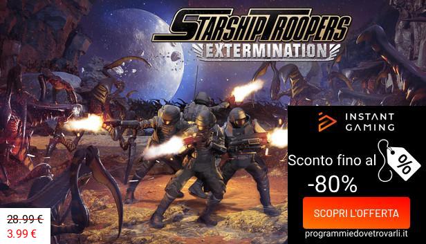 IG Sconto e Promo su Starship Troopers: Extermination