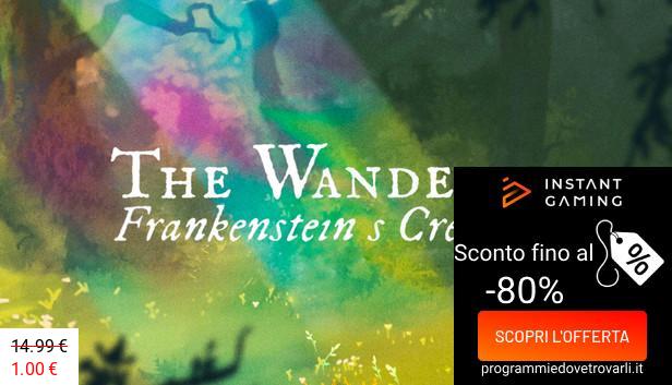 IG Sconto e Promo su The Wanderer: Frankenstein’s Creature