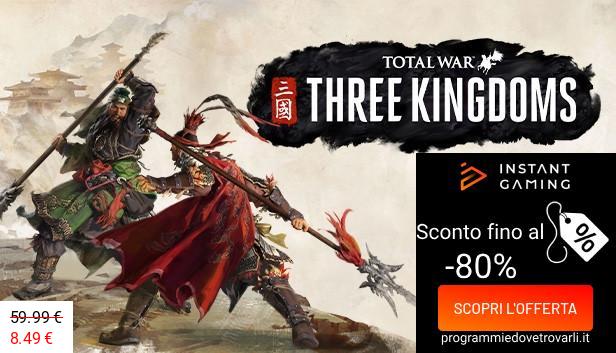 IG Sconto e Promo su Total War: Three Kingdoms