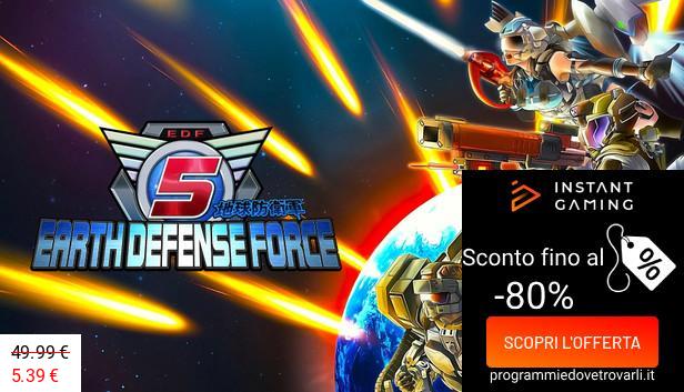 IG Sconto e Promo su Earth Defense Force 5