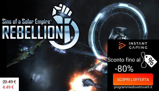 IG Sconto e Promo su Sins of a Solar Empire: Rebellion