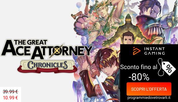 IG Sconto e Promo su The Great Ace Attorney Chronicles