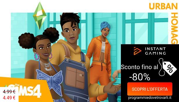 IG Sconto e Promo su The Sims 4 Omaggio Urbano Kit