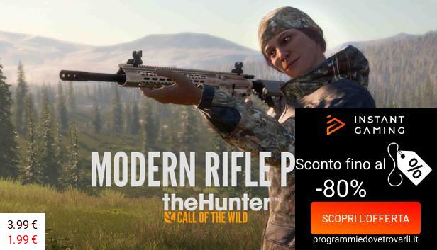 IG Sconto e Promo su theHunter: Call of the Wild - Modern Rifle Pack