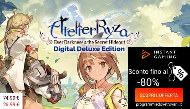 IG Sconto e Promo su Atelier Ryza: Ever Darkness & the Secret Hideout Digital Deluxe Edition