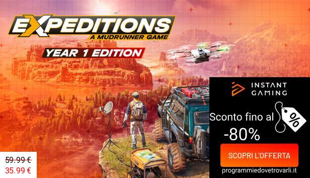 IG Sconto e Promo su Expeditions: A MudRunner Game - Year 1 Edition