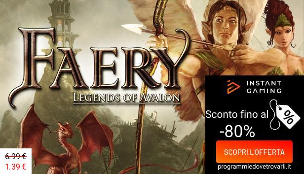 IG Sconto e Promo su Faery - Legends of Avalon