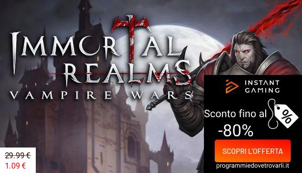 IG Sconto e Promo su Immortal Realms: Vampire Wars