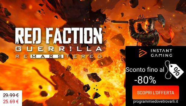 IG Sconto e Promo su Red Faction Guerrilla Re-Mars-tered