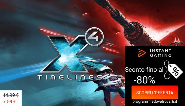 IG Sconto e Promo su X4: Timelines