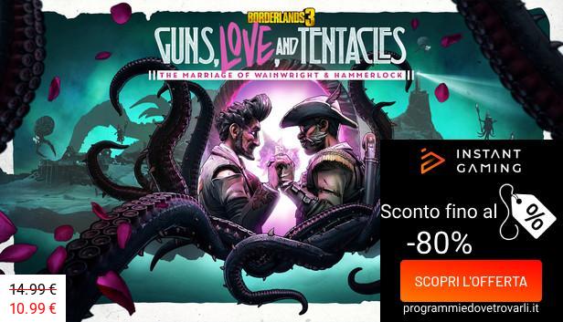 IG Sconto e Promo su Borderlands 3: Guns, Love, and Tentacles