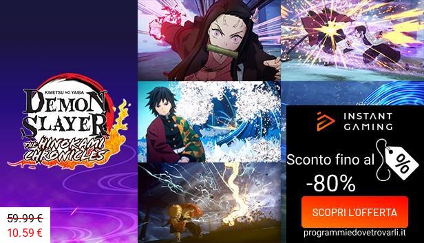 IG Sconto e Promo su Demon Slayer -Kimetsu no Yaiba- The Hinokami Chronicles