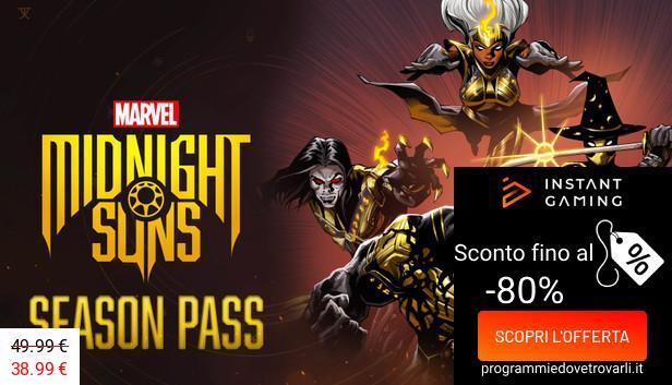 IG Sconto e Promo su Marvel's Midnight Suns Season Pass