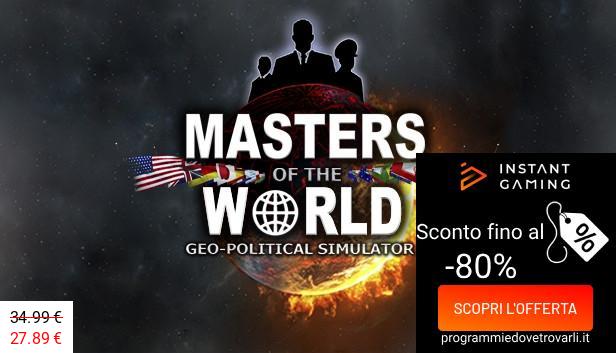 IG Sconto e Promo su Masters of the World - Geopolitical Simulator 3