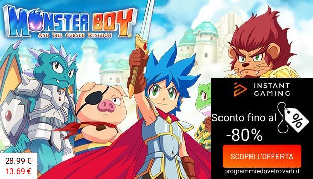 IG Sconto e Promo su Monster Boy and the Cursed Kingdom