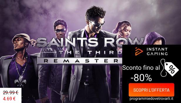 IG Sconto e Promo su Saints Row: The Third Remastered