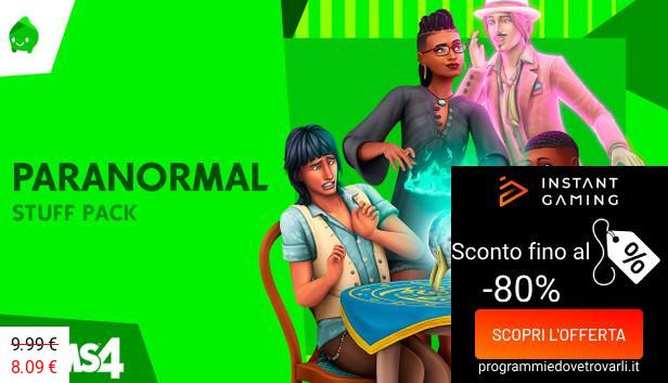 IG Sconto e Promo su The Sims 4 Fenomeni Paranormali Stuff Pack