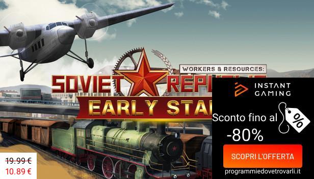 IG Sconto e Promo su Workers & Resources: Soviet Republic - Early Start