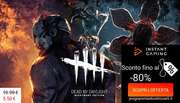 IG Sconto e Promo su Dead by Daylight: Nightmare Edition