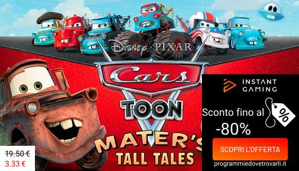 IG Sconto e Promo su Disney•Pixar Cars Toon: Mater's Tall Tales