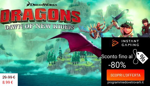 IG Sconto e Promo su DreamWorks Dragons: Dawn of New Riders